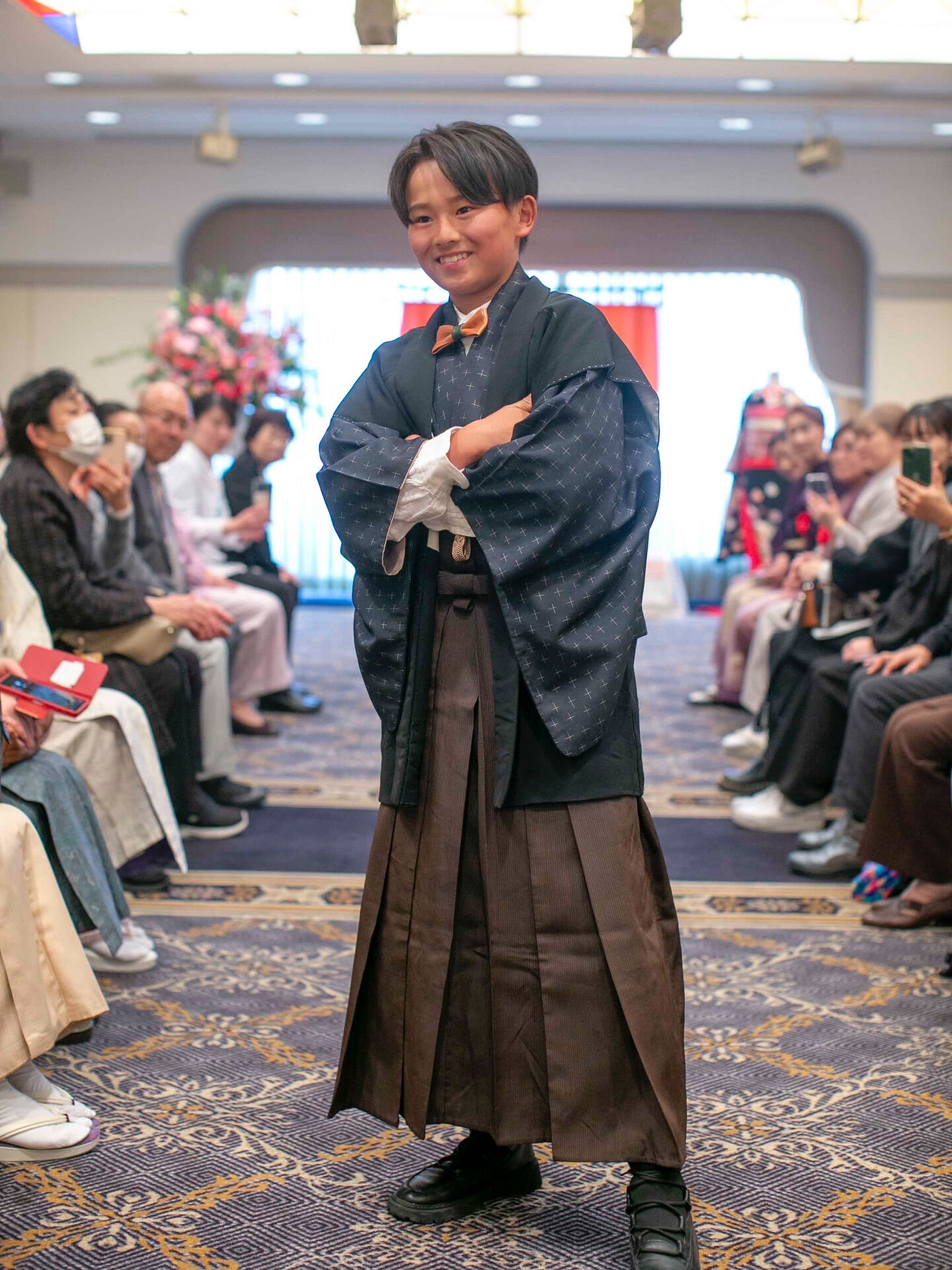 黒の羽織を主とした王道スタイルです