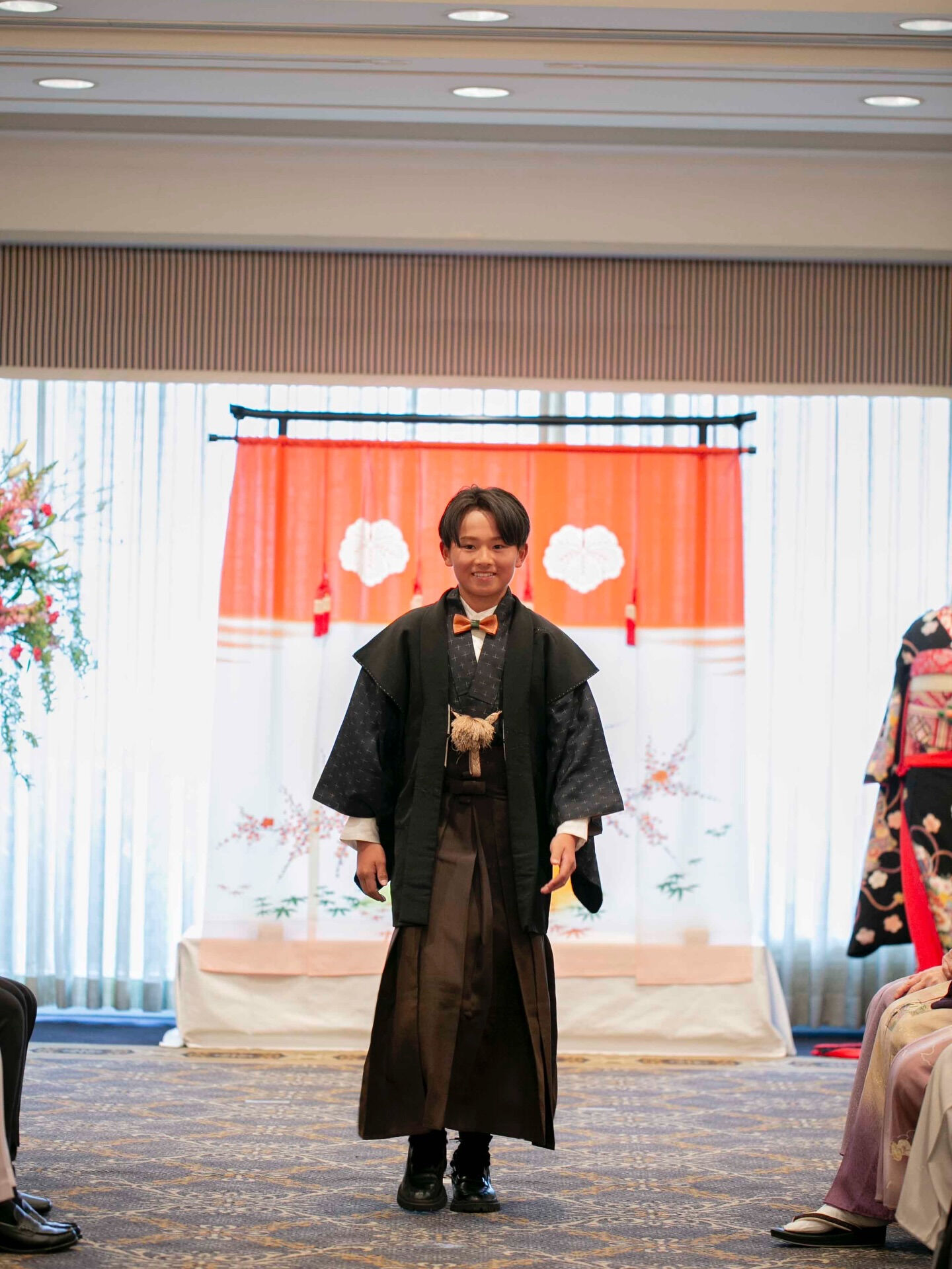 黒の羽織を主とした王道スタイルです