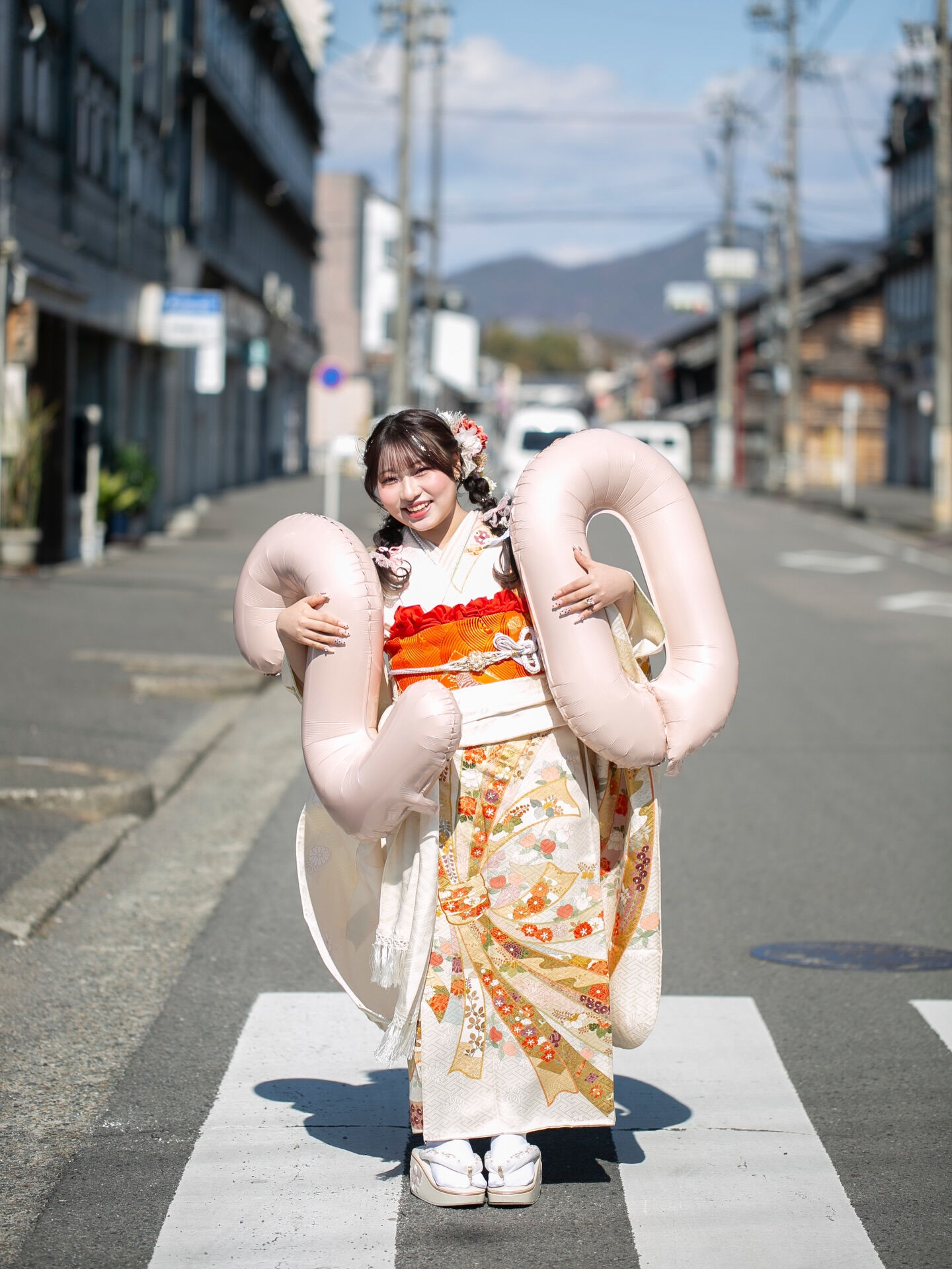 成人式の後撮り